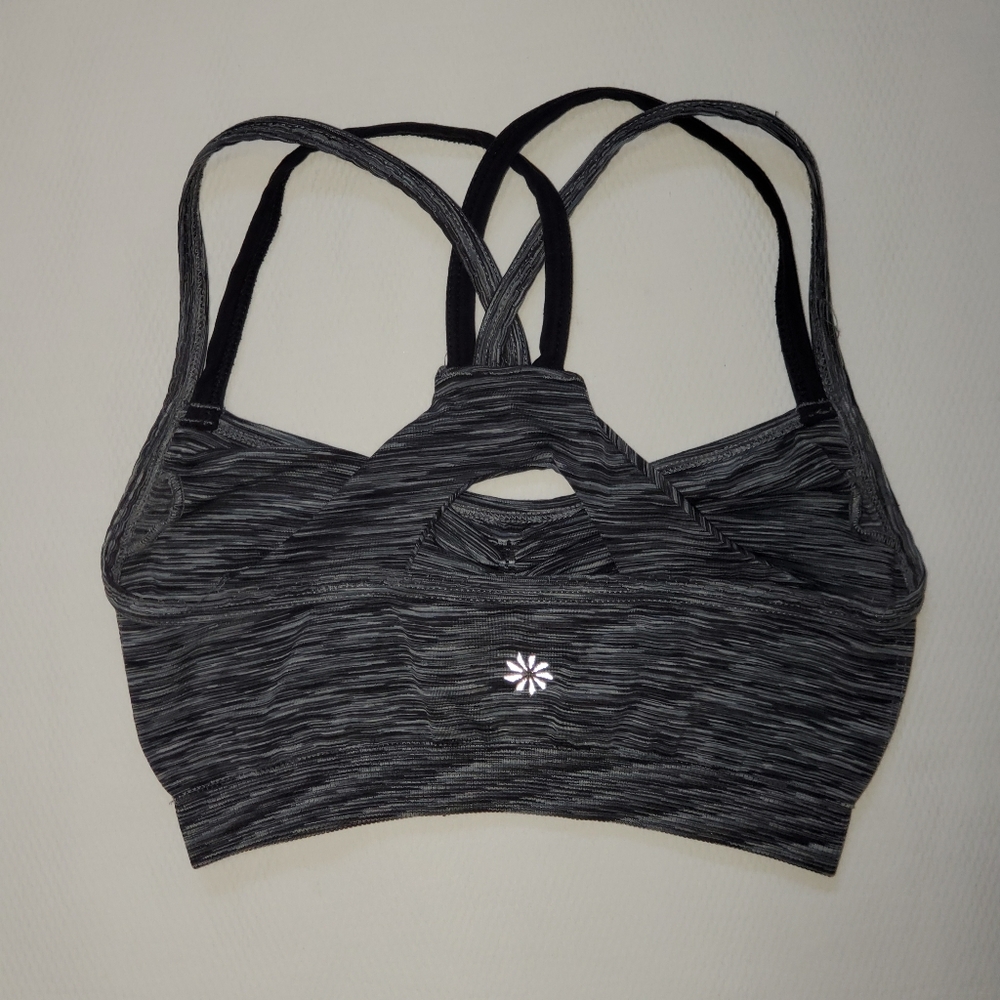 Athleta Namaste Spacedye Racerback Sports Bra - Picture 6 of 7